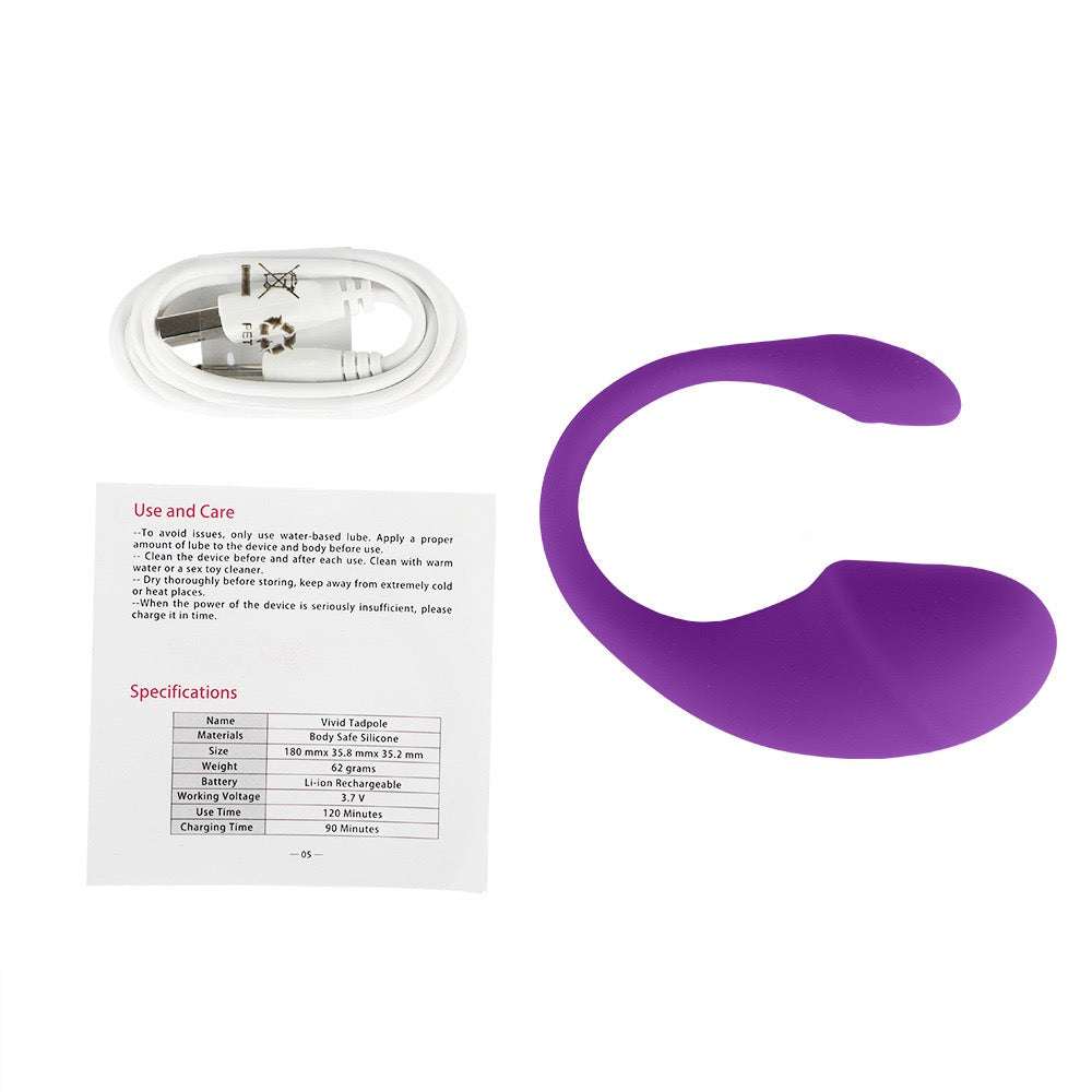 app- controlled vibrator