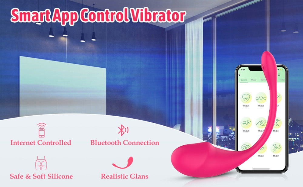 app- controlled vibrator