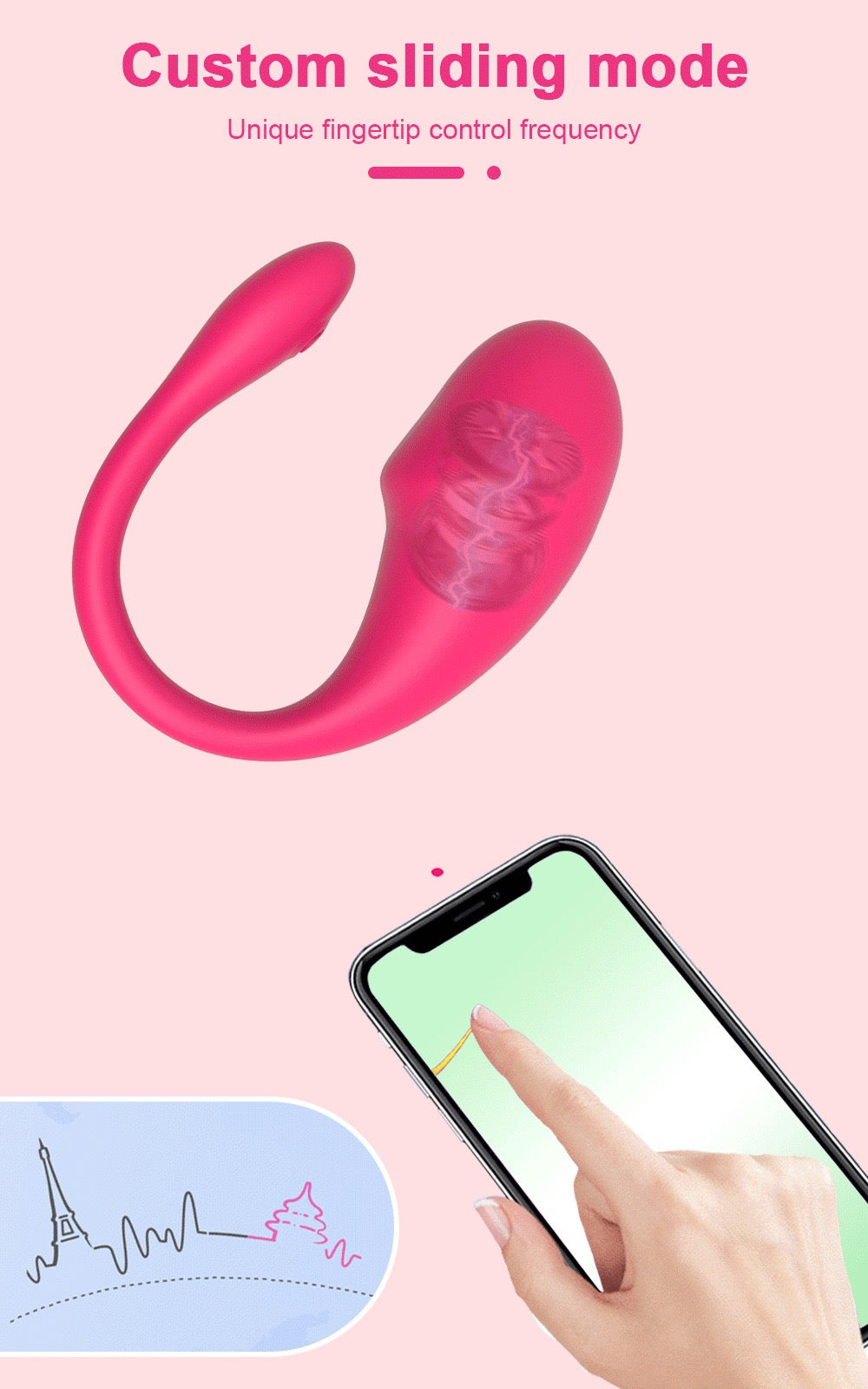 app- controlled vibrator