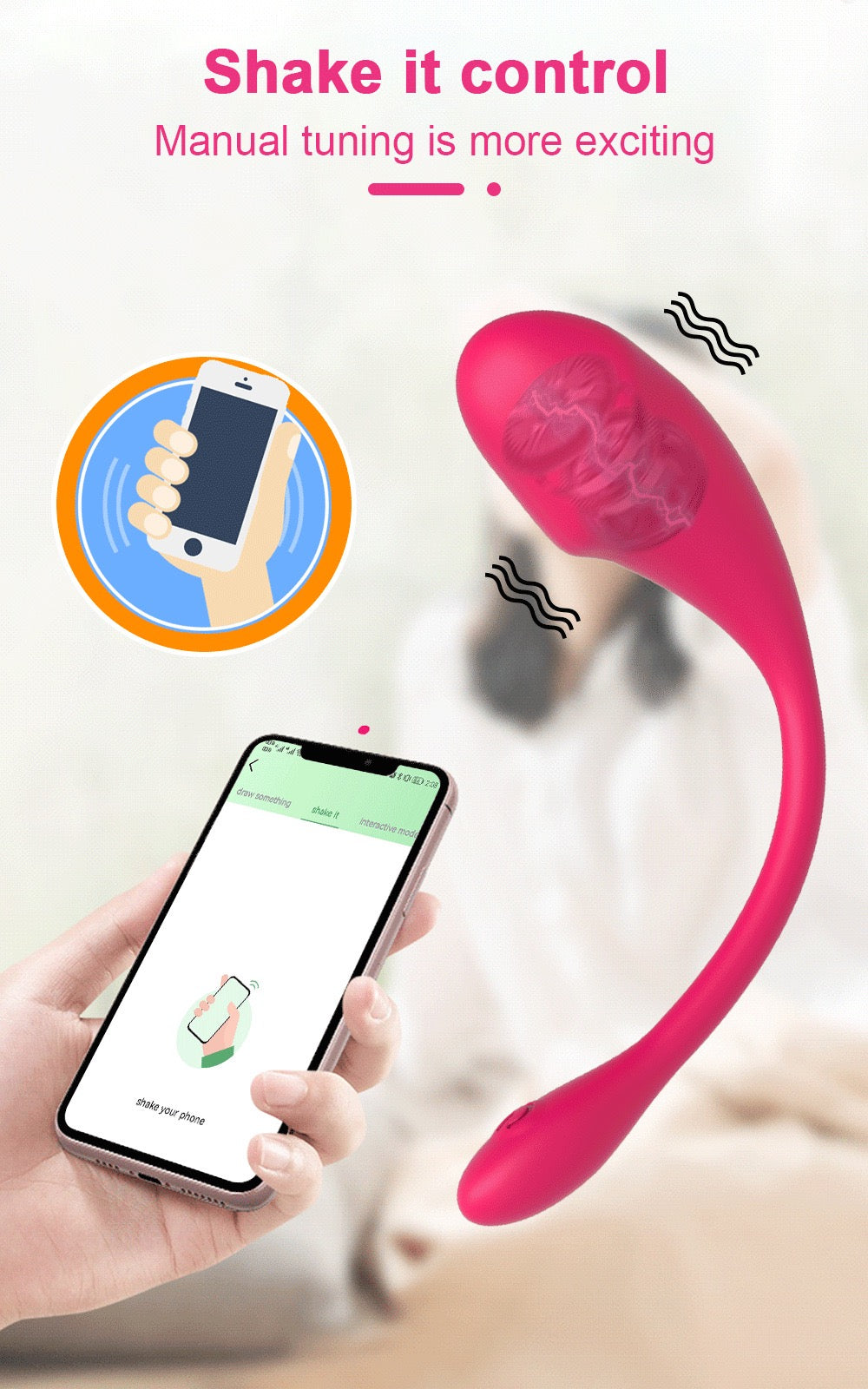 app- controlled vibrator