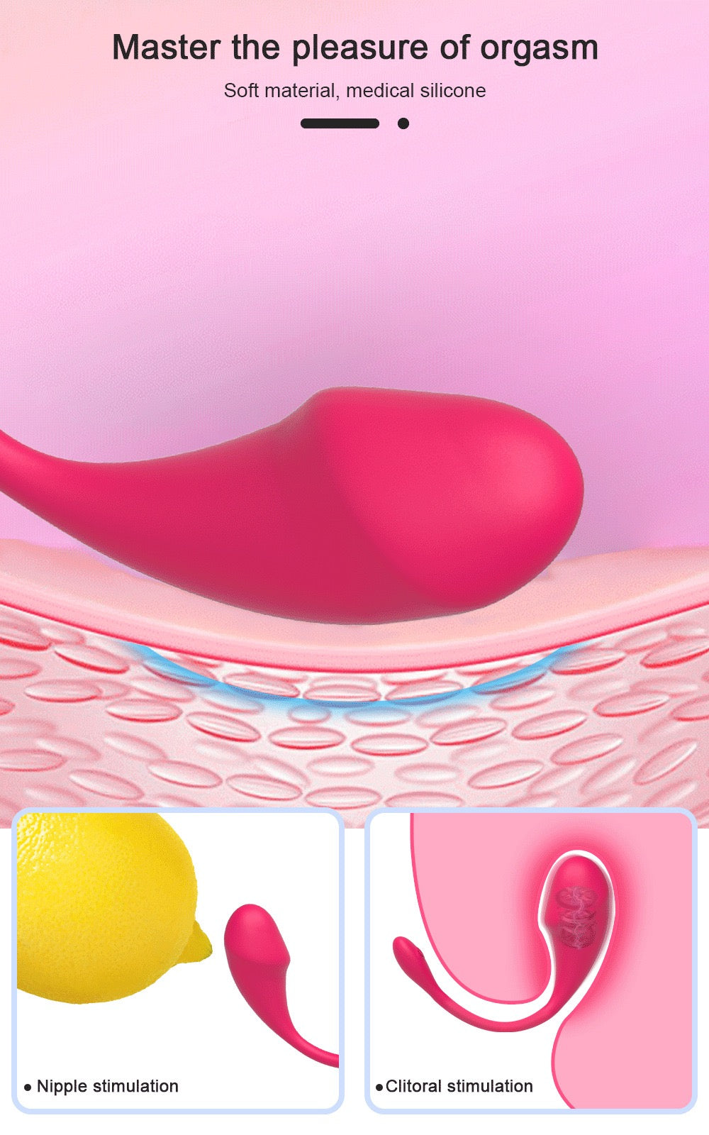 app- controlled vibrator